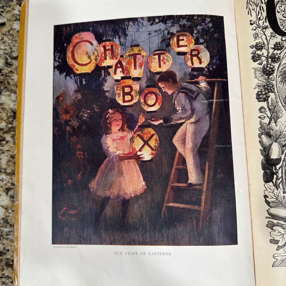 CHATTERBOX 1910 vintage collectible hardcover book. - Picture 7 of 11